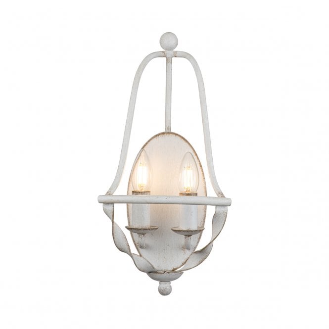 Quoizel Quoizel Bradbury 2 Light Wall Light - Antique White