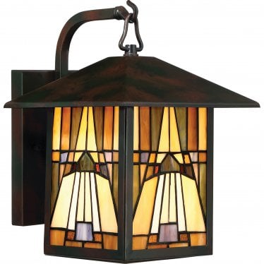 Inglenook Single Outdoor Medium Wall Lantern - Valiant Bronze