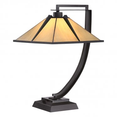 Pomeroy 1 Light Table Lamp - Western Bronze