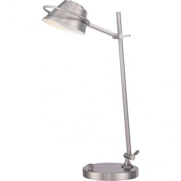 Spencer LED Table Lamp - Brushed Nickel