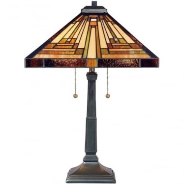 Stephen 2 Light Table Lamp - Vintage Bronze