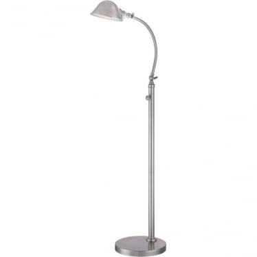 Thompson LED Floor Lamp - Brushed Nickel