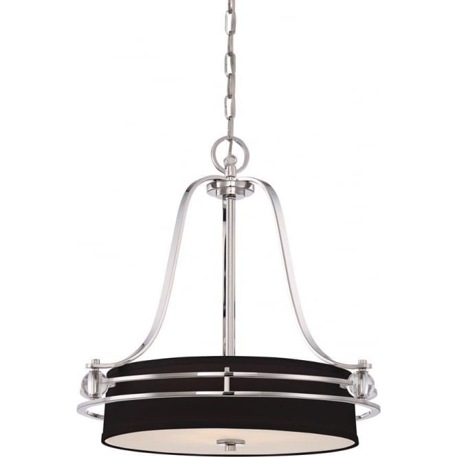 Quoizel Quoizel Uptown Gotham 4 Light Pendant - Imperial Silver