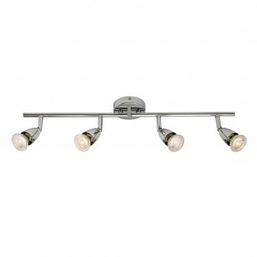 Amalfi 4 Light Bar Fitting - Chrome Plate