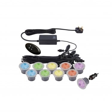 Ikon Pro 45mm Kit 0.75W RGB LED - Stainless Steel