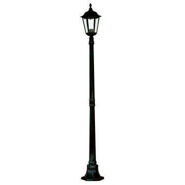 Alex 183cm Outdoor Post - Black - IP44