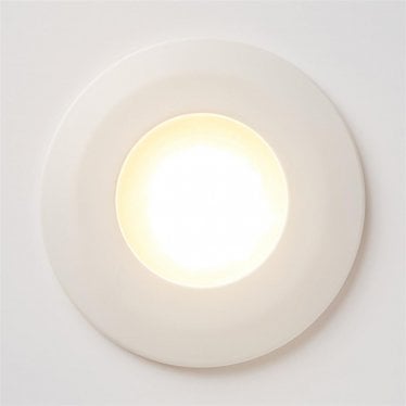 Burford Bathroom White Downlight - IP65 - Fire Rated