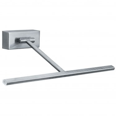 LED Picture/Reading Wall Light - Satin Silver