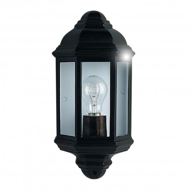 Searchlight Lighting Searchlight Lighting Maine Outdoor Wall Light - Black & Glass - IP44