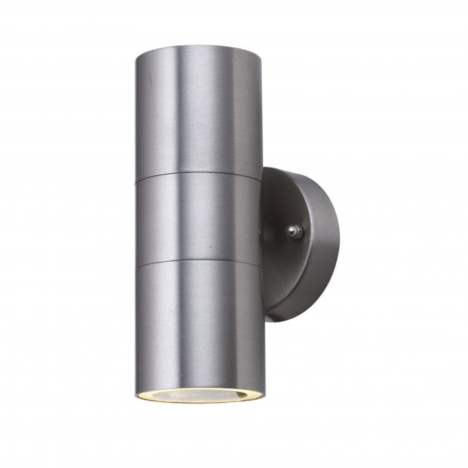 Searchlight Lighting Searchlight Lighting Metro Outdoor Wall Light Large - Stainless Steel