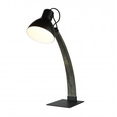 Nanna Table Lamp - Ash Wood & Matt Black