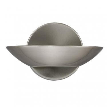 Sardina Uplight Wall Light - Satin Silver