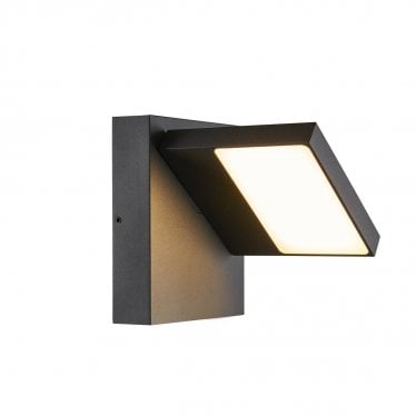 Abridor Outdoor LED Wall Light - Anthracite - Mains