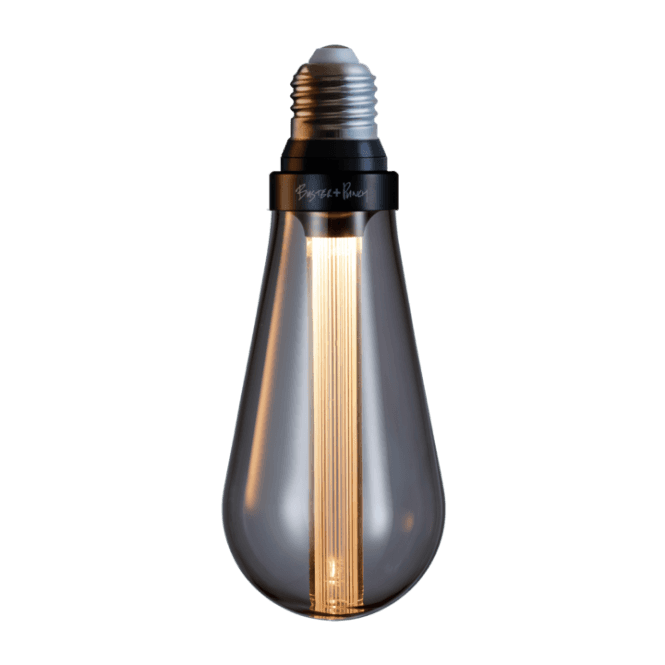 Smoked Buster Bulb E27 2W LED 2700k - Non-Dimmable