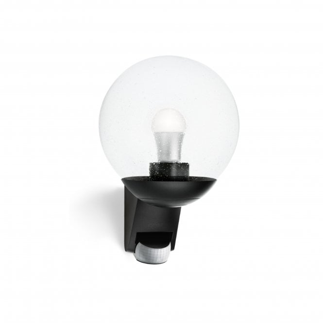 Steinel Steinel L 585 S Classic Globe Wall light with 180 degree PIR Black