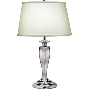 Stuyvesant Single Table Lamp - Polished Nickel