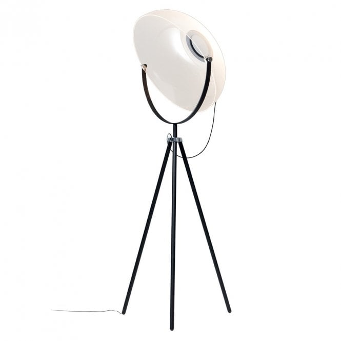 Stilnovo Stilnovo Demì Moon Transformative Optic Floor Lamp - Black