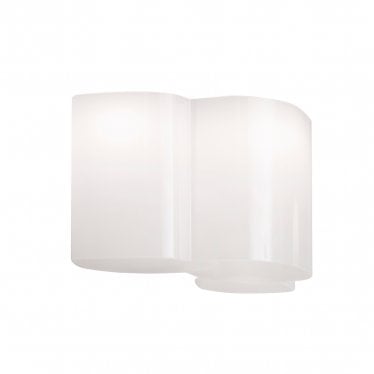 Honey 27cm Small Wall Light - Matt White