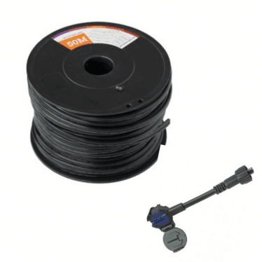 50m Plug & Play Cable Pack for Stone Globes