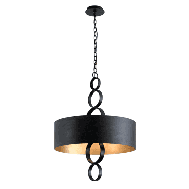 Rivington 6 Light Pendant - Charred Copper